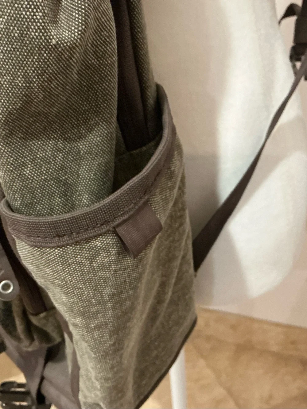 NWOT Heavy Duty Canvas Backpack